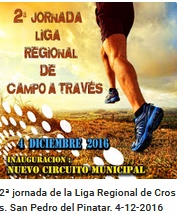 2ª jornada de la Liga Regional de Cross. San Pedro del Pinatar. 4-12-2016