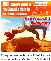 Campeonato de España de Atletismo en Pista Cubierta Sub-18